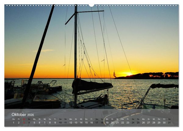 Produktbild: Der K&uuml;ste entlang im Salento (Wandkalender 2026 DIN A2 quer), CALVENDO Monatskalender