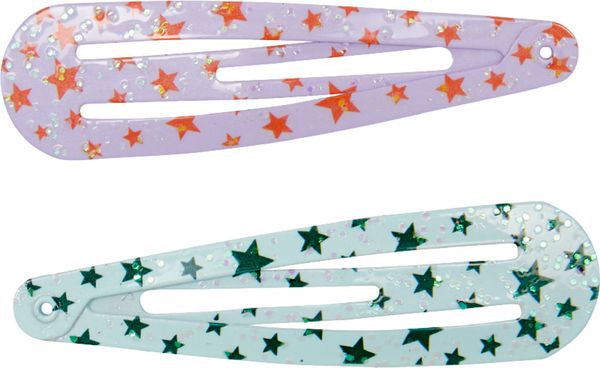 Produktbild: Haarclip Sterne no.2 - beautiful Stars, sort.