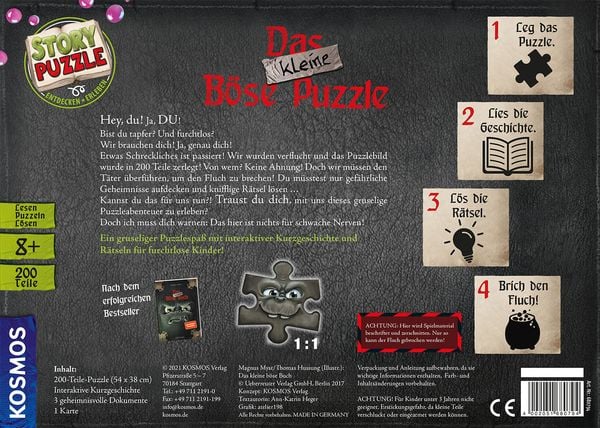 Produktbild: Story-Puzzle Das kleine B&ouml;se Puzzle