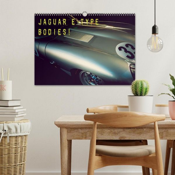 Produktbild: Jaguar E-Type - Bodies (Wandkalender 2026 DIN A3 quer), CALVENDO Monatskalender