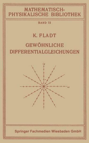 Produktbild: Gew&ouml;hnliche Differentialgleichungen