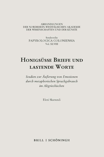 Produktbild: Honigs&uuml;&szlig;e Briefe und lastende Worte