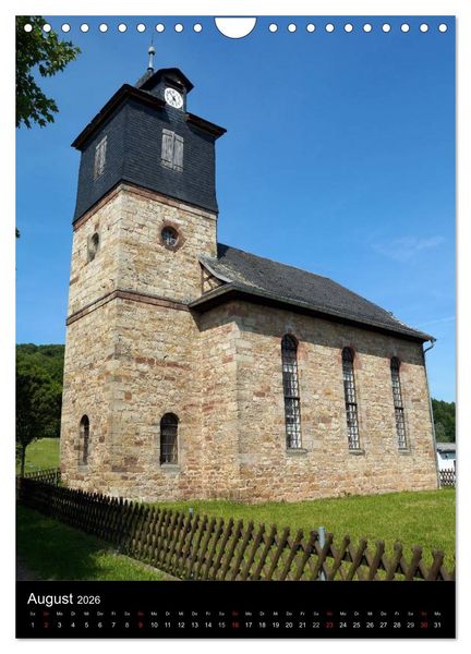 Produktbild: Kirchen in Deutschland - G&ouml;ttliche Perlen aus Menschenhand (Wandkalender 2026 DIN A4 hoch), CALVENDO Monatskalender