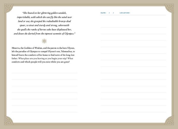 Produktbild: The Odyssey Travel Journal