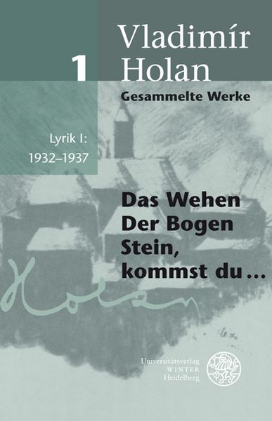 Produktbild: Gesammelte Werke / Lyrik I: 1932-1937