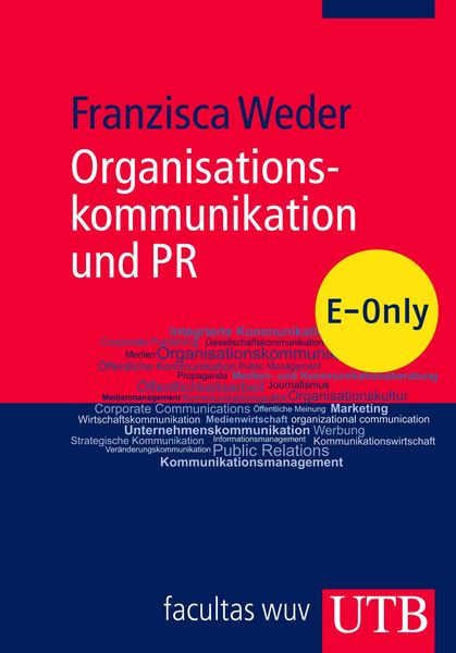 Produktbild: Organisationskommunikation und PR