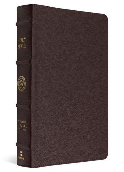 Produktbild: ESV Heirloom Bible, Alpha: Personal Size Edition (Calfskin, Mahogany)