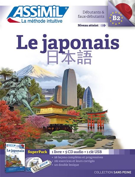 Produktbild: Garnier, C: Japonais Superpack (Book + 4 CD audio + 1Mp3 USB