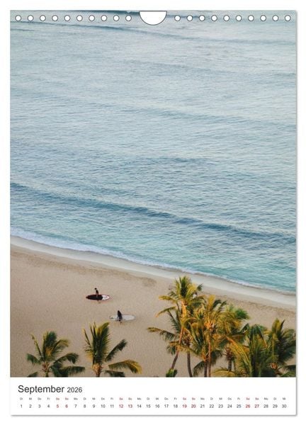 Produktbild: Trauminsel Hawaii (Wandkalender 2026 DIN A4 hoch), CALVENDO Monatskalender