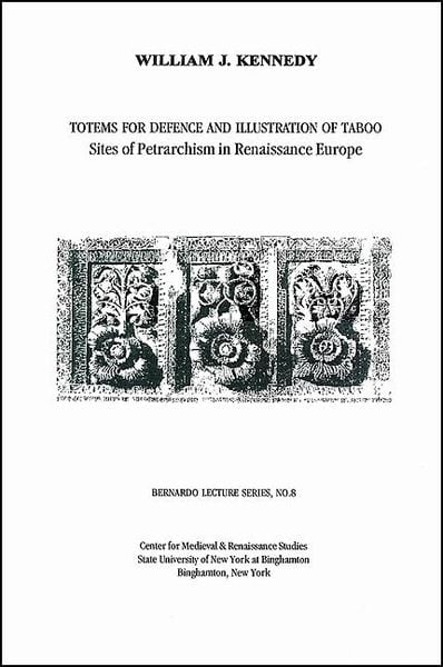 Produktbild: Totems for Defence and Illustration of Taboo: Sites of Petrarchism in Renaissance Europe