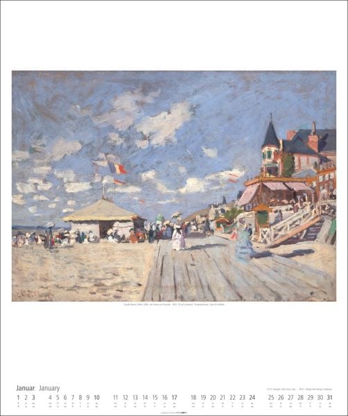 Produktbild: Claude Monet Kalender 2027