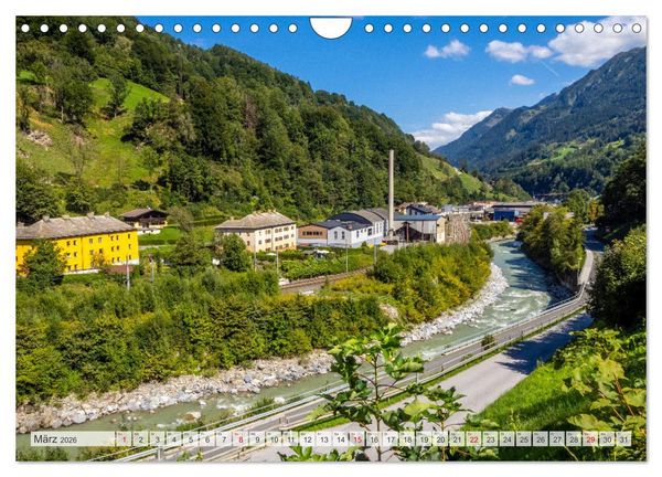 Produktbild: Gr&uuml;&szlig;e aus Lend und Embach (Wandkalender 2026 DIN A4 quer), CALVENDO Monatskalender