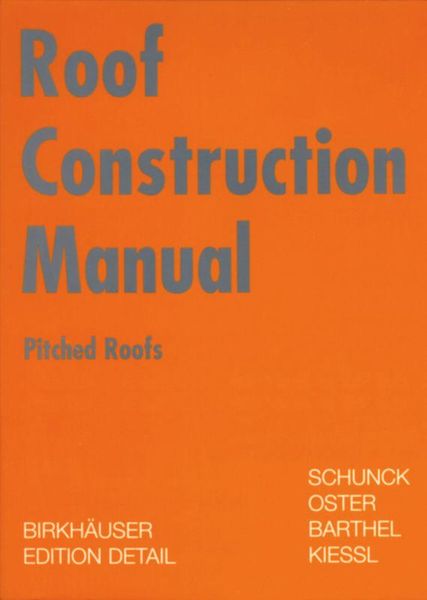 Produktbild: Roof Construction Manual