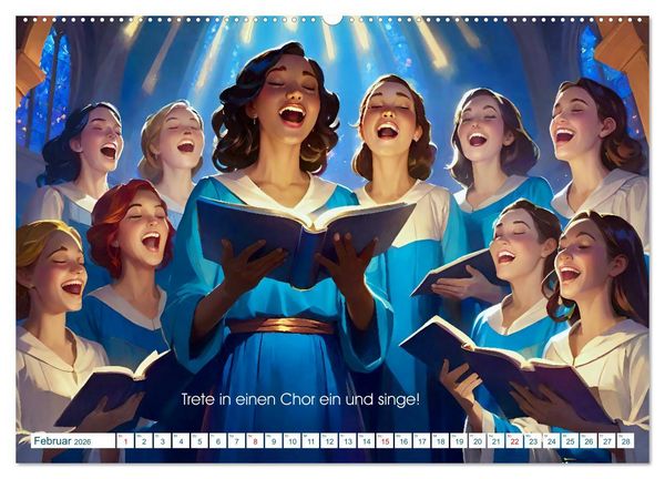Produktbild: Du bist nicht alleine! (Wandkalender 2026 DIN A2 quer), CALVENDO Monatskalender