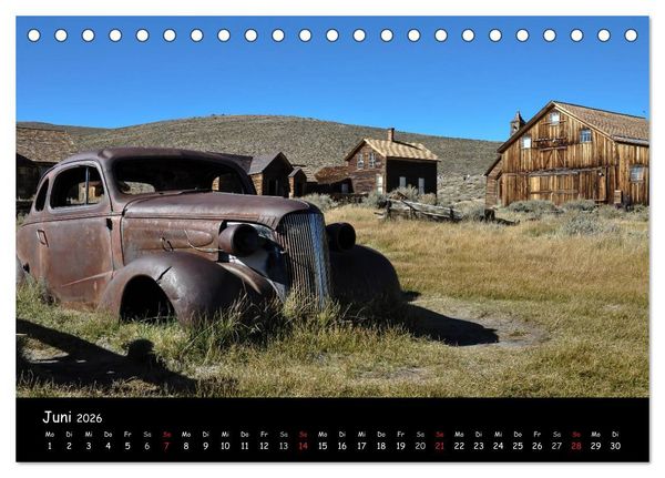 Produktbild: Rundreise Kalifornien mit Las Vegas (Tischkalender 2026 DIN A5 quer), CALVENDO Monatskalender