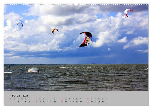 Produktbild: Ostfriesland an der Nordseek&uuml;ste (hochwertiger Premium Wandkalender 2026 DIN A2 quer), Kunstdruck in Hochglanz