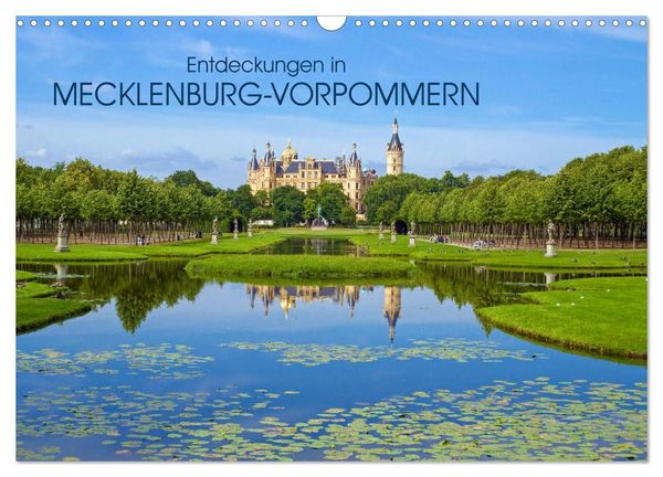 Produktbild: Entdeckungen in Mecklenburg-Vorpommern (Wandkalender 2027 DIN A3 quer), CALVENDO Monatskalender