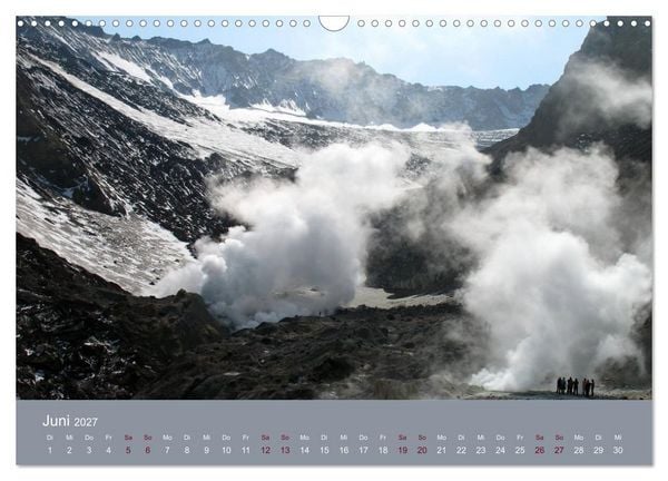Produktbild: Kamtschatka - Vulkane, Asche, Eis (Wandkalender 2027 DIN A3 quer), CALVENDO Monatskalender