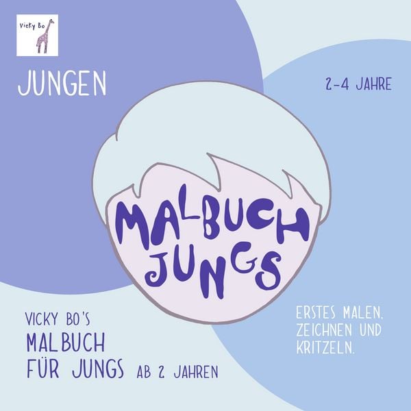 Produktbild: Malbuch Jungen ab 2 Jahre