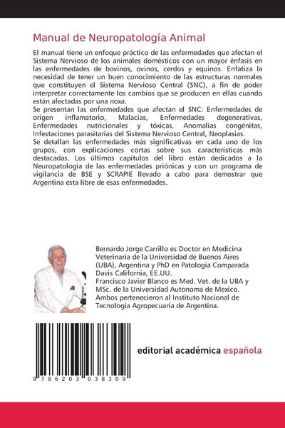 Produktbild: Manual de Neuropatolog&iacute;a Animal