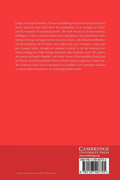 Produktbild: China's Monetary Challenges