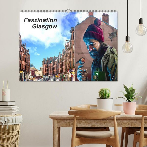 Produktbild: Faszination Glasgow (Wandkalender 2026 DIN A2 quer), CALVENDO Monatskalender