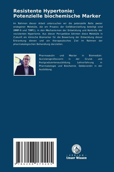 Produktbild: Resistente Hypertonie: Potenzielle biochemische Marker