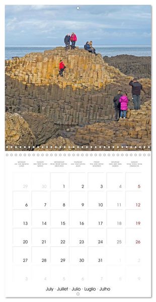 Produktbild: Places to visit in Ireland (Wall Calendar 2026 12 &times; 12 Inch) CALVENDO 12 Month Wall Calendar