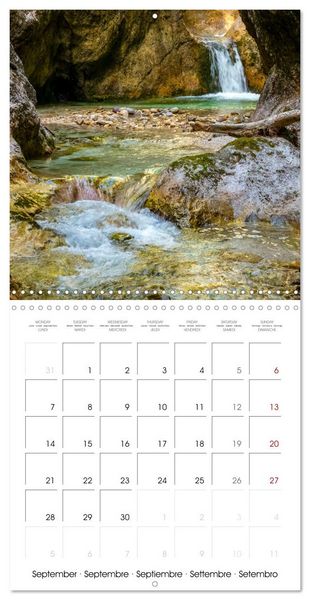 Produktbild: Berchtesgaden - Bavarian Alps, Lakes and Nature (Wall Calendar 2026 12 &times; 12 Inch) CALVENDO 12 Month Wall Calendar