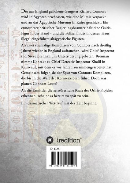 Produktbild: Die Spur des Osiris