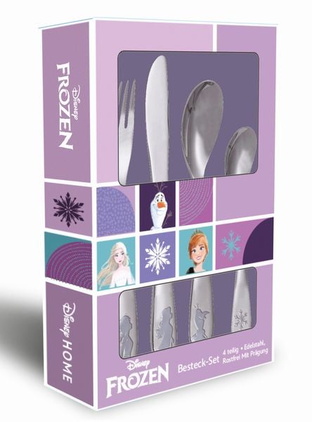 Produktbild: Frozen 4tlg Besteckset Edelstahl