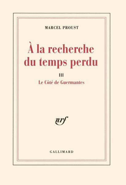 Produktbild: A la recherche du temps perdu
