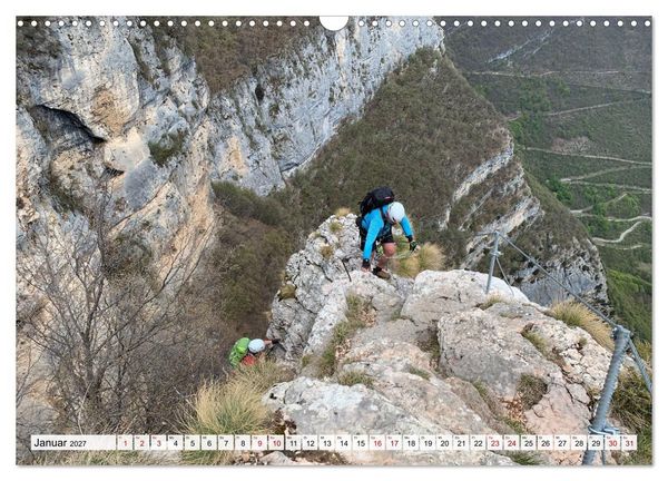 Produktbild: Klettersteige in Norditalien (Wandkalender 2027 DIN A3 quer), CALVENDO Monatskalender