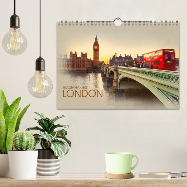 Produktbild: Traumhaftes London (Wandkalender 2026 DIN A4 quer), CALVENDO Monatskalender