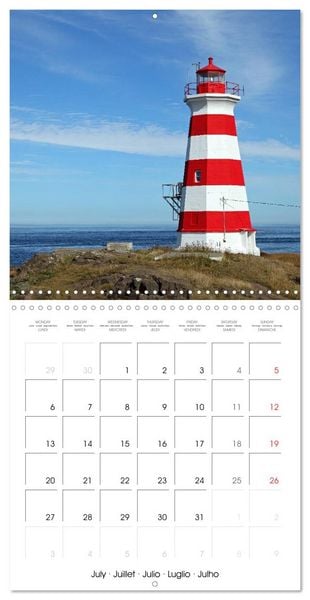 Produktbild: Canada-Est (Calendrier mural carr&eacute; 2026 30x30 cm) Calendrier double avec une page pour vos prises de notes