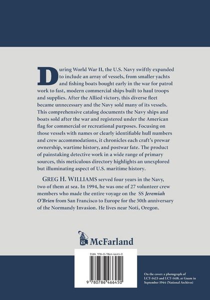 Produktbild: World War II U.S. Navy Vessels in Private Hands