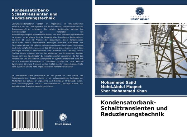 Produktbild: Kondensatorbank-Schalttransienten und Reduzierungstechnik
