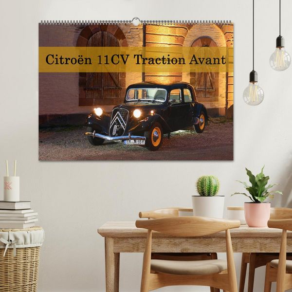 Produktbild: Citro&euml;n 11CV Traction Avant (Wandkalender 2026 DIN A2 quer), CALVENDO Monatskalender