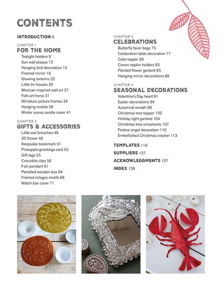Produktbild: Metal Embossing: Includes 35 step-by-step projects