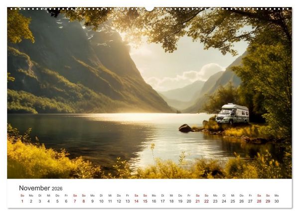 Produktbild: Der Ruf des Nordens (hochwertiger Premium Wandkalender 2026 DIN A2 quer), Kunstdruck in Hochglanz