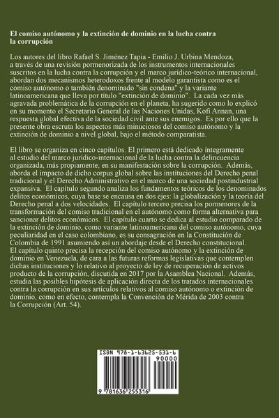 Produktbild: El Comiso Aut&oacute;nomo Y La Extinci&oacute;n De Dominio En La Lucha Contra La Corrupci&oacute;n