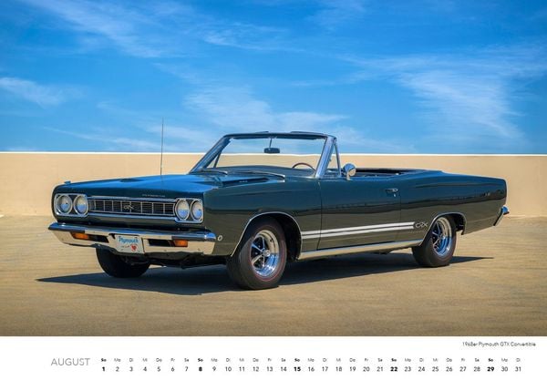 Produktbild: Muscle Cars Kalender 2027