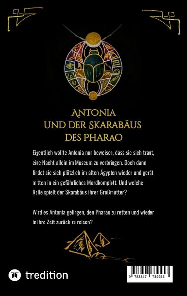 Produktbild: Antonia und der Skarab&auml;us des Pharao