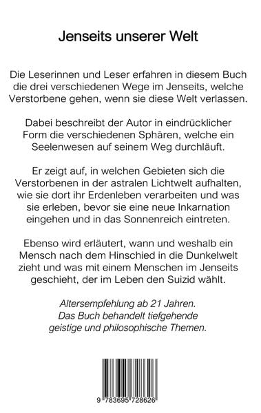 Produktbild: Jenseits unserer Welt