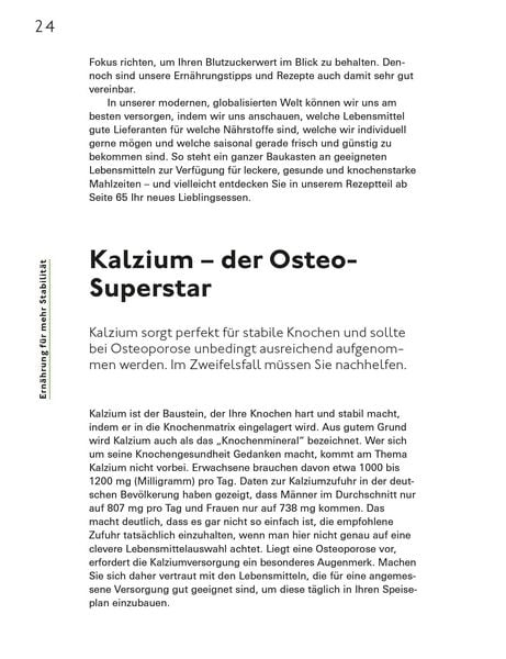 Produktbild: Ern&auml;hrung f&uuml;r starke Knochen gegen Osteoporose