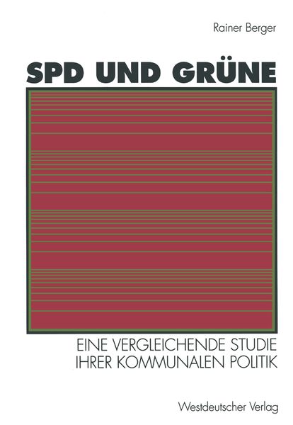 Produktbild: SPD und Gr&uuml;ne