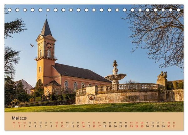 Produktbild: Bad D&uuml;rkheimer Ansichten (Tischkalender 2026 DIN A5 quer), CALVENDO Monatskalender