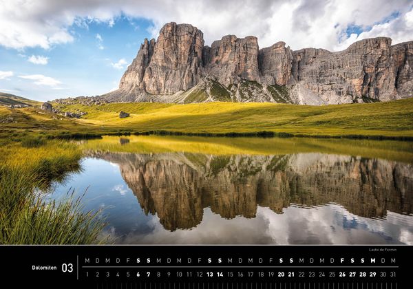 Produktbild: Dolomiten Premiumkalender 2027