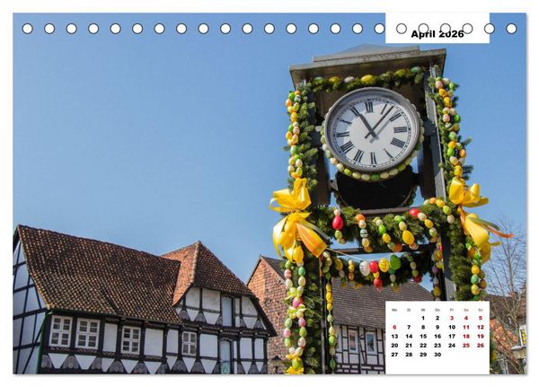 Produktbild: Vorsfelde (Tischkalender 2026 DIN A5 quer), CALVENDO Monatskalender