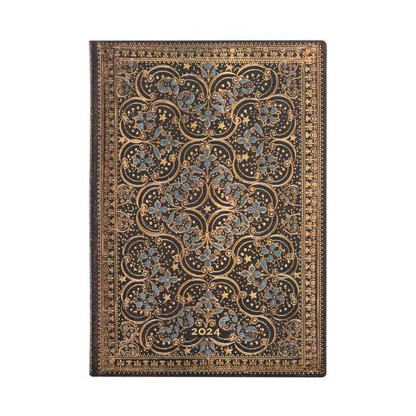 Produktbild: Paperblanks 2024 Restoration the Queen's Binding 12-Month Fl